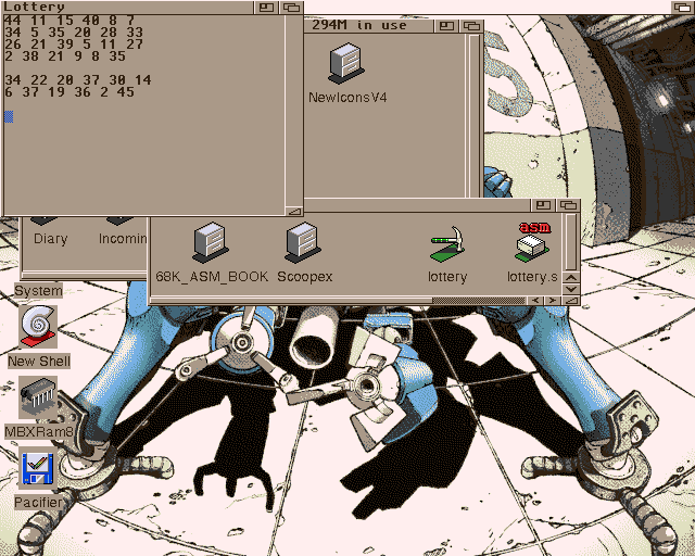 Lottery number generator